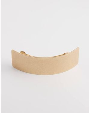 ASOS Rechthoekige Haarclip - Naturel