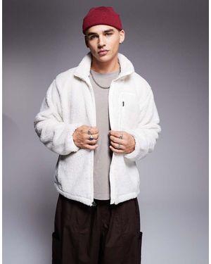 The North Face Extreme Pile Heavyweight Borg Fleece Jacket - Grey