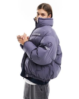 Aape By A Bathing Ape Aape By A Bathing Ape Now Puffer Jacket - Purple