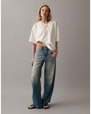 Hollister High Rise baggy Jeans - Gray