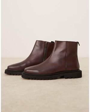 ASOS Stivaletti Chelsea - Blu