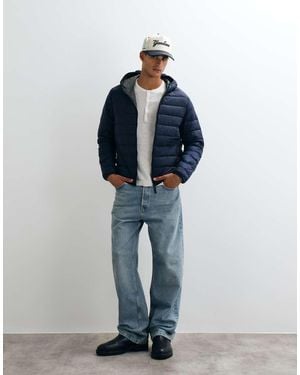Jack & Jones Dons Pufferjack Met Capuchon - Blauw