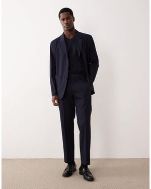 Mango Parioli Slim Fit Tailored Trouser Co-ord - Blue