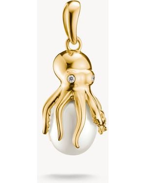 Thomas Sabo Anhänger oktopus mit perle - Mettallic