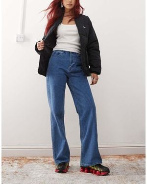 Obey Errand Highwaisted 5 Pocket Jeans - Blue