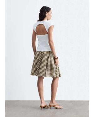 & Other Stories Open Back Top - White