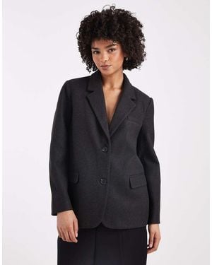 ONLY Brushed Tailored Blazer - Black