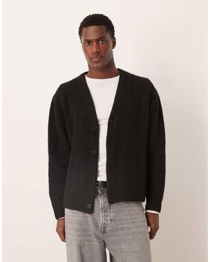 Abercrombie & Fitch Knitted Cardigan - Black