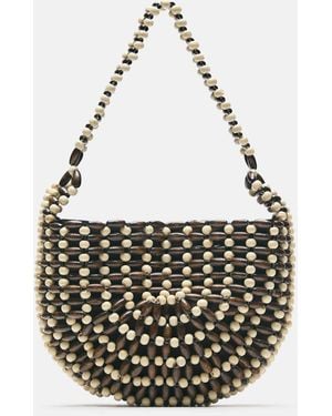 Pull&Bear – schultertasche - Weiß