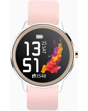 Sekonda Reloj Para Mujer Con Pantalla Lcd De 44 Mm Y Correa De Silicona Flex De - Gris