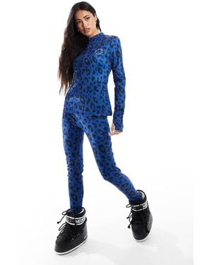 South Beach Base Layer Leggings - Blue