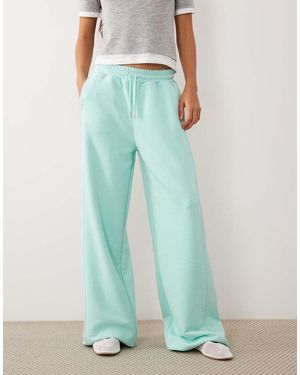 ASOS Wide Leg jogger With Side Seam Co-ord - Green