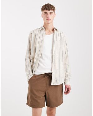 Tommy Hilfiger Linen Blend Shorts - White