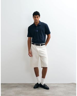 HUGO Hugo - blue nolitos - polo ample - Blanc