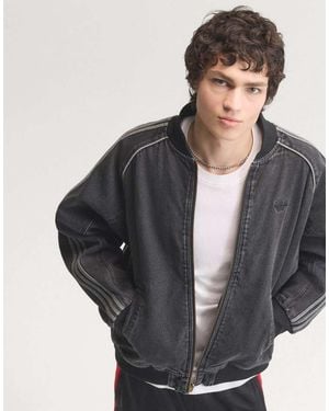adidas Originals Sst Denim Track Top - Black