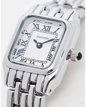 Sekonda Bracelet Watch With Square Dial - Metallic
