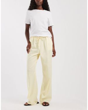 ASOS – leinen-schlupfhose - Natur