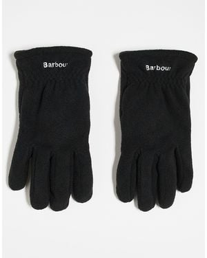 Barbour Coalford Fleece Gloves - Black