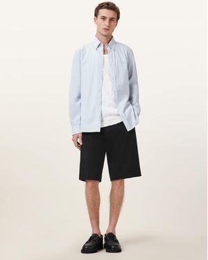 AllSaints – bay – shorts - Weiß