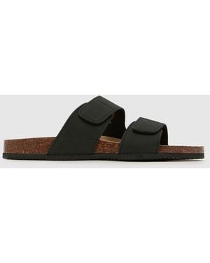 schuh Sabe Footbed Sandals - Brown