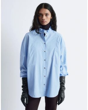 & Other Stories Poplin Shirt - Blue
