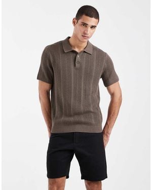 Brave Soul Chino Shorts - Grey