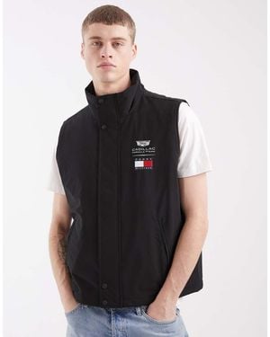 Tommy Hilfiger X Cadillac F1 Logo Gilet - Black