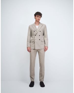 SELECTED – slim-fit-anzughose - Weiß