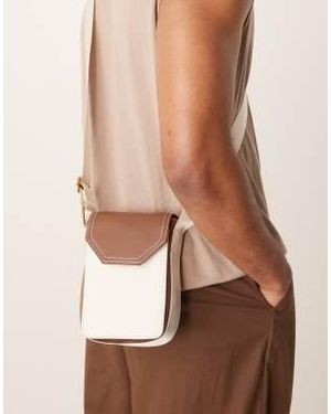 ASOS – umhängetasche aus canvas - Braun