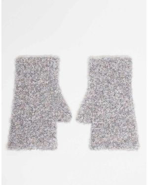 ASOS Guanti Senza Dita Grigi - Grigio