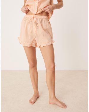 Luna – pyjama-shorts - Natur