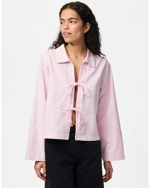 Pieces Camicia - Rosa