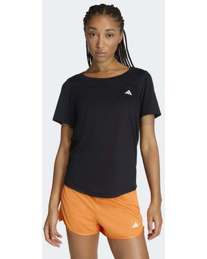 adidas Originals Workout Essentials Scoop Neck T-Shirt - Blue