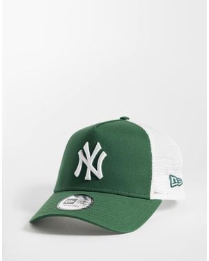 KTZ Gorra De Camionero Con Logo En Contraste De Los Ny Yankees - Verde