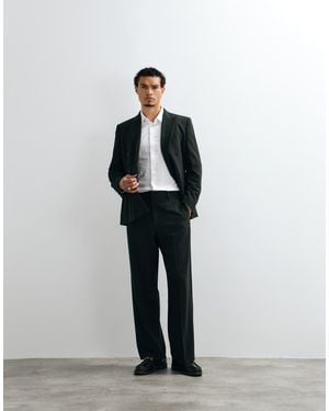 ASOS Oversized Toelopende Pantalon - Wit
