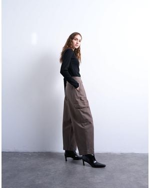 TOPSHOP – cargohose - Weiß