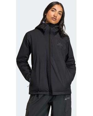 adidas Terrex Multi 2.5 Layer Climaproof Rain Jacket - Black