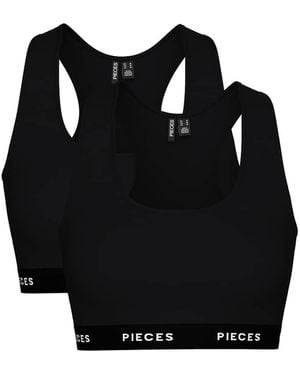 Pieces Bra - Black