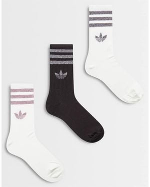 adidas Originals 3-Pack Socks - White