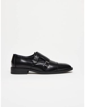 ASOS Smart Monk Shoes - Black