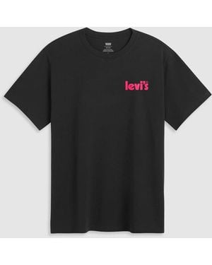 Levi's Fruit Of Knowledge Back Print Relaxed Fit T-shirt - Black