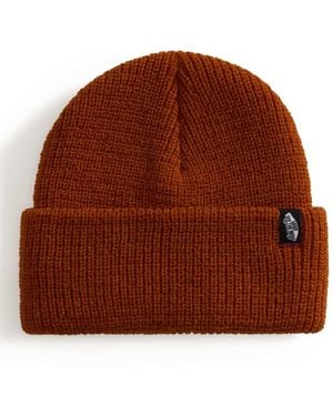 Vans Original Gorro Corto Con Vuelta En Rust/Copper-Marrón