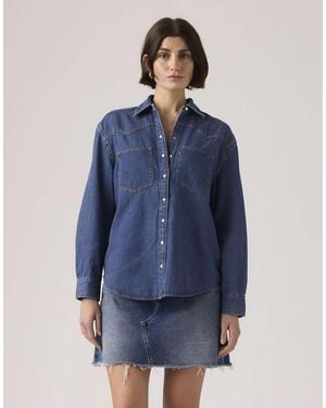 Levi's Teodora Western Shirt - Blue