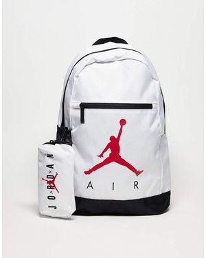 Nike Mochila Blanca Con Estuche Air De - Blanco