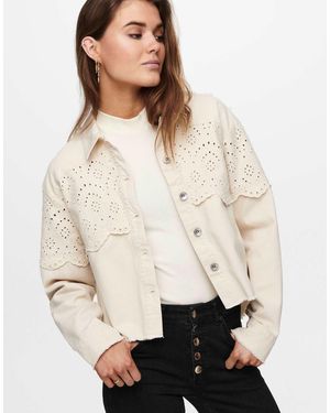 ONLY – jacke - Natur