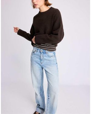 Stradivarius Maglione Basic - Blu