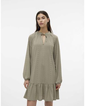 Vero Moda – kleid - Natur