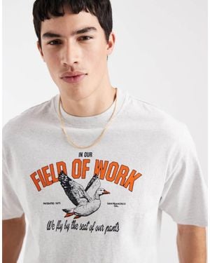 Levi's Camiseta Gráfica Workwear En - Blanco