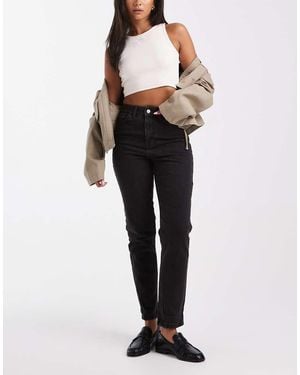 New Look Mom Jean - Black