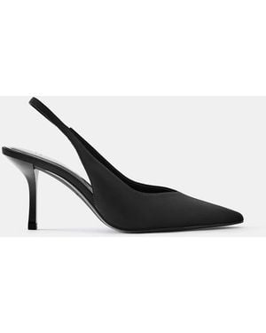 Pull&Bear Slingback Hakken - Zwart